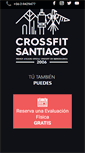 Mobile Screenshot of crossfitsantiago.com